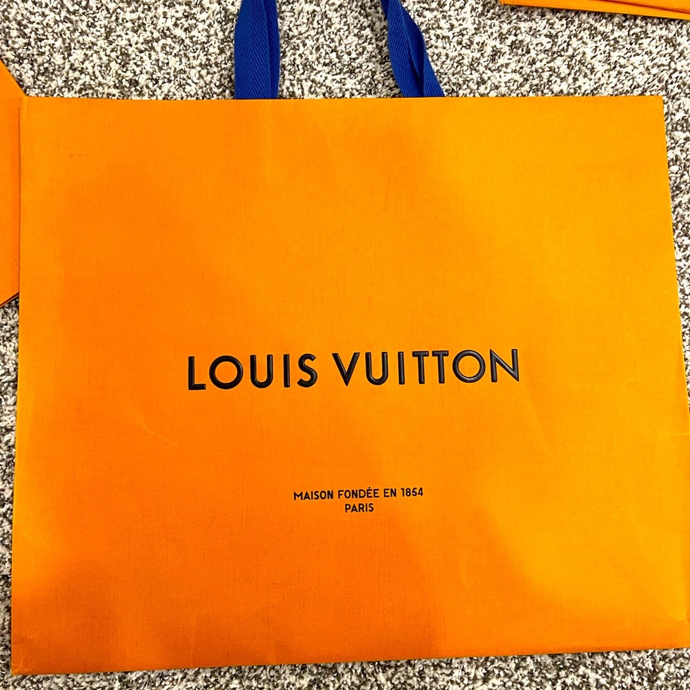 LOUIS VUITTON LARGE SHOPPING BAG WITH HANDLES